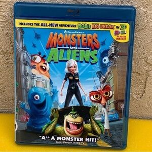 Monsters vs. Aliens (Blu-ray Disc, 2009) - Dreamorks Animation